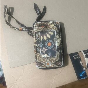 Vera Bradley Multicolor Floral Wristlet